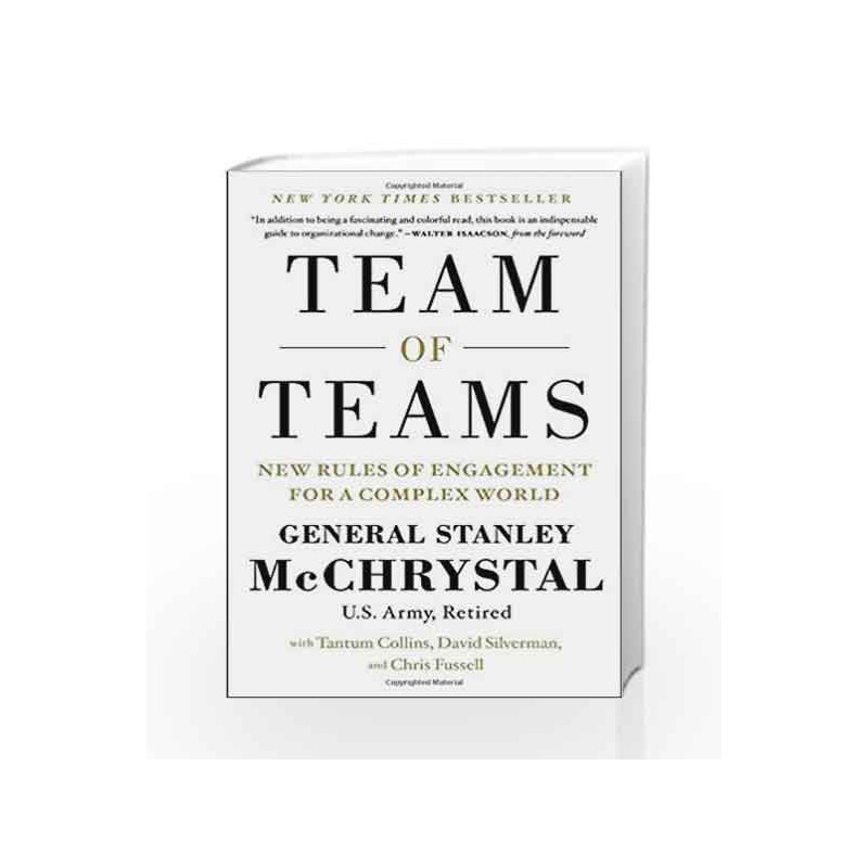 Team of Teams: New Rules of Engagement for a Complex World by MCCHRYSTAL, GENERAL S Book-9781591847489
