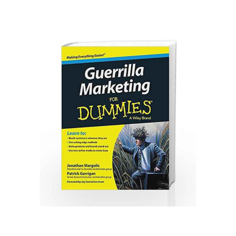 Guerrilla Marketing for Dummies by Jonathan Margolis, Patrick Garrigan Book-9788126554379