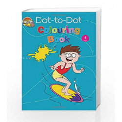 Dot-to-Dot Colouring Book Level - 4 by NA Book-9789385273230