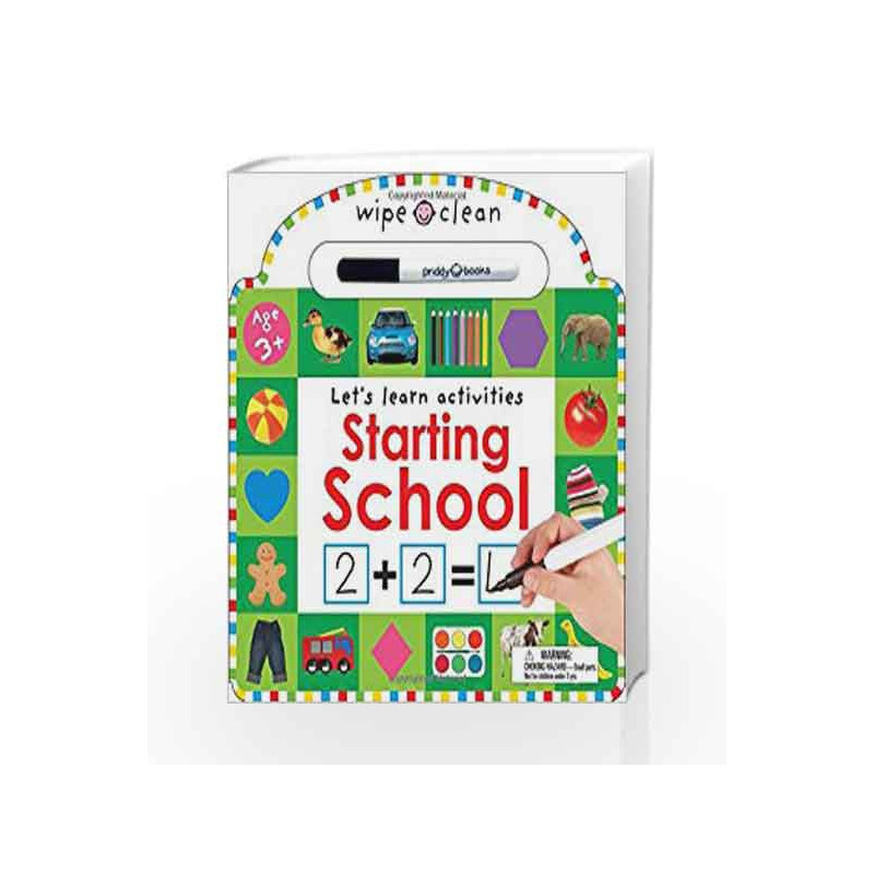 Wipe Clean: Starting School by ROGER PRIDDY Book-9780312517908
