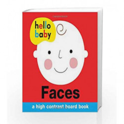 Hello Baby: Faces: A High-Contrast Board Book by ROGER PRIDDY Book-9780312516000