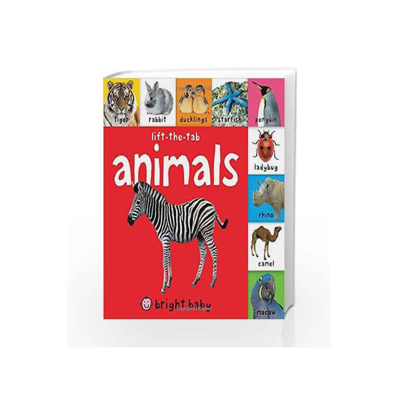 Bright Baby Lift-the-Tab: Animals by ROGER PRIDDY Book-9780312516222