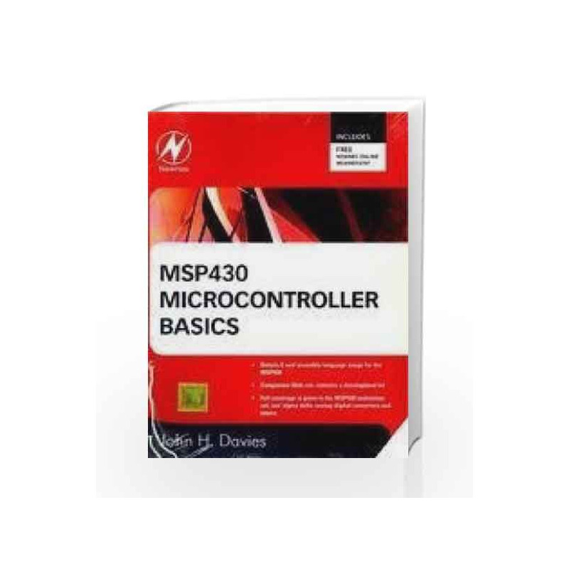 MSP430 Microcontroller Basics by Davies Book-9789380501857