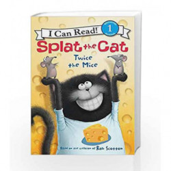 Splat the Cat: Twice the Mice (I Can Read Level 1) by Rob Scotton Book-9780062294210