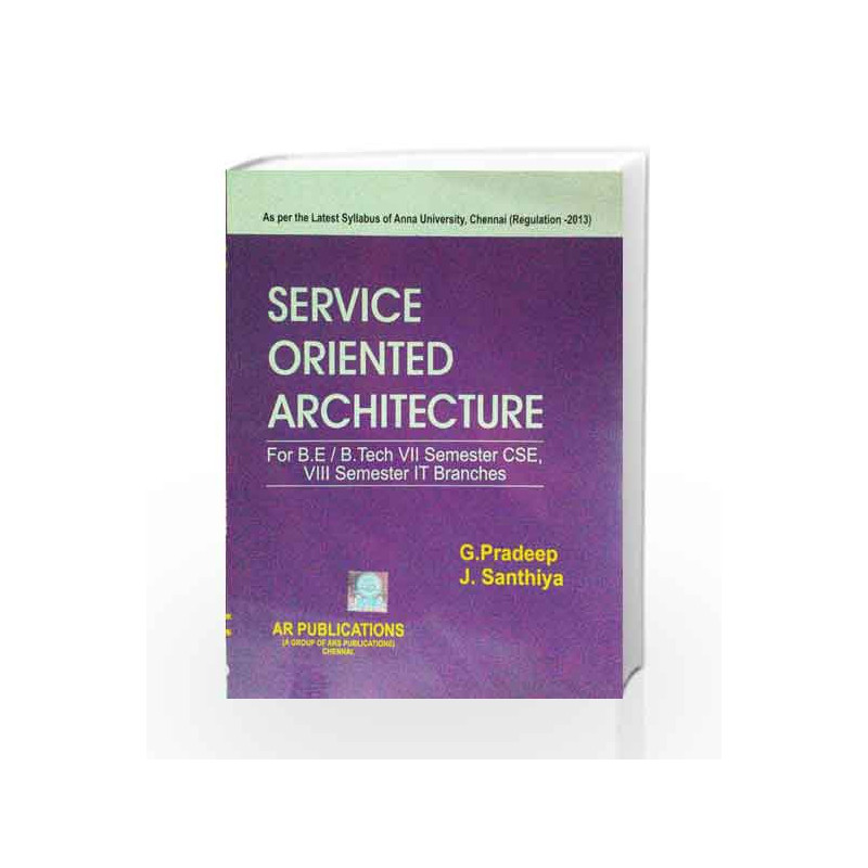 Service Oriented Architecture by G.Pradeep Book-9789384634681