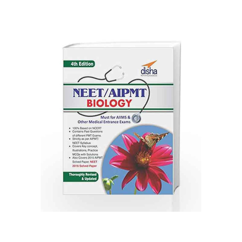 NEET/AIPMT Biology (Must for AIIMS & Other Medical Entrance Exams) by Disha Experts Book-9789385846984