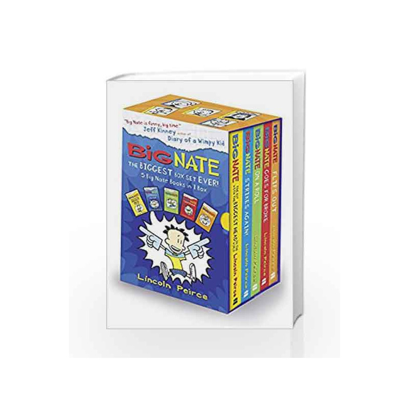 Big Nate: The Biggest Box Set Ever! by Lincoln Peirce Book-9780007523689
