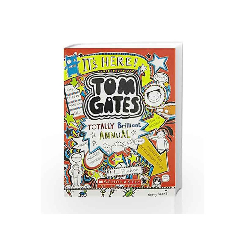 Tom Gates: Totally Brilliant Activity Book by Liz Pichon Book-9789351039723