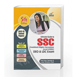 SSC Combined Higher Secondary Level (CHSL) Guide for DEO & LDC by Disha Experts Book-9789386146274