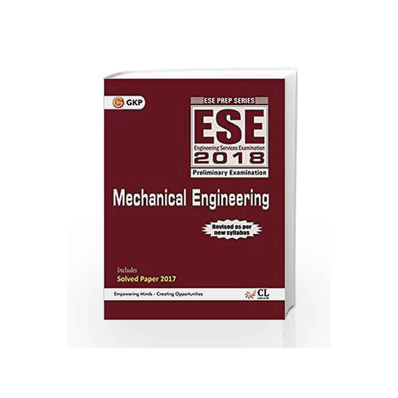 ESE 2018 Mechanical Engineering Guide by GKP Book-9789386309563