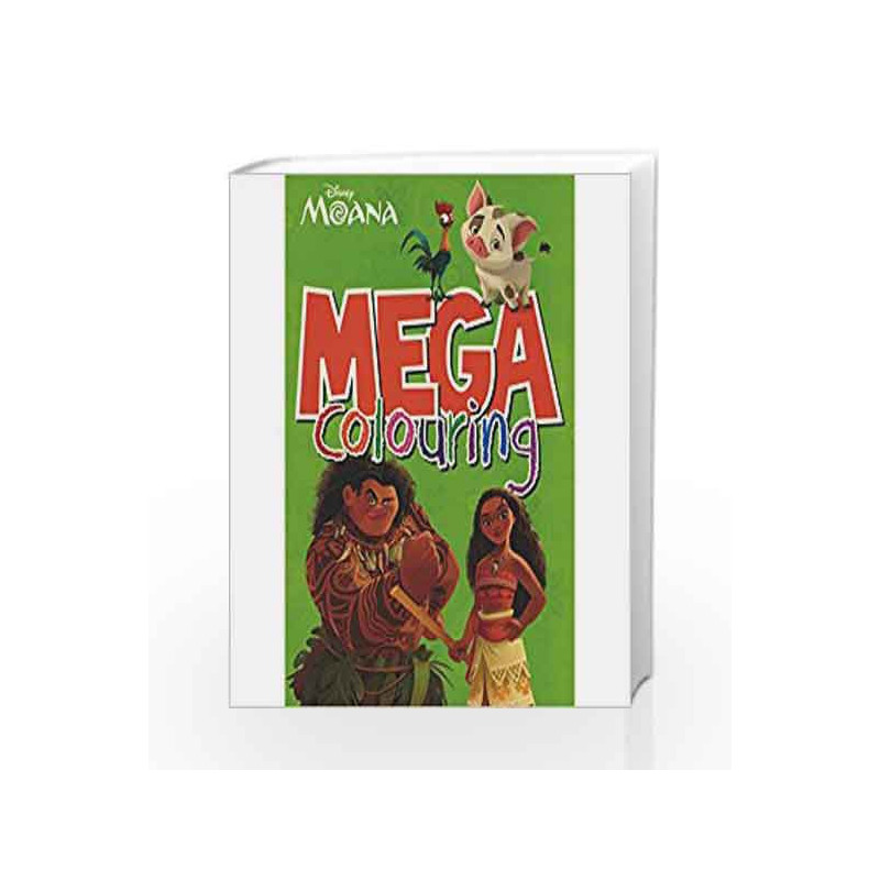 Disney Moana Mega Colouring by DISNEY Book-9781474852814