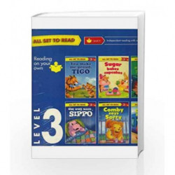 All Set To Read Level 3 Slipcase Reading On Your Own by Om Books Book-9789385031076