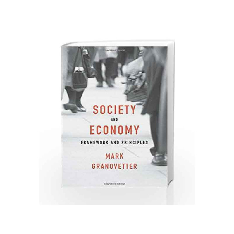 Society and Economy Framework and Principles by Granovetter, Mark-Buy ...