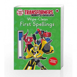 Transformers: Robots in Disguise - Wipe-Clean First Spellings by Lauren Holowaty Book-9780241308561