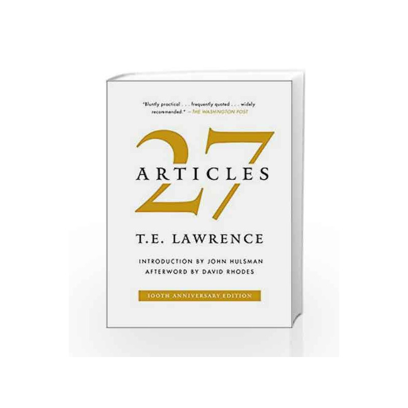 27 Articles by T. E. Lawrence Book-9781501182006