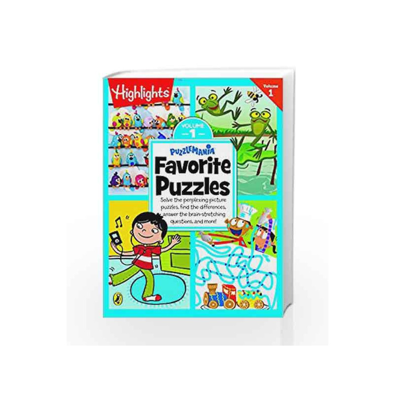 Puzzlemania Favorite Puzzles - Vol 1 by NA Book-9780143429395