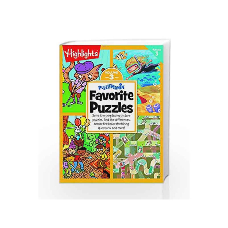 Puzzlemania Favorite Puzzles - Vol 3 by NA Book-9780143429418