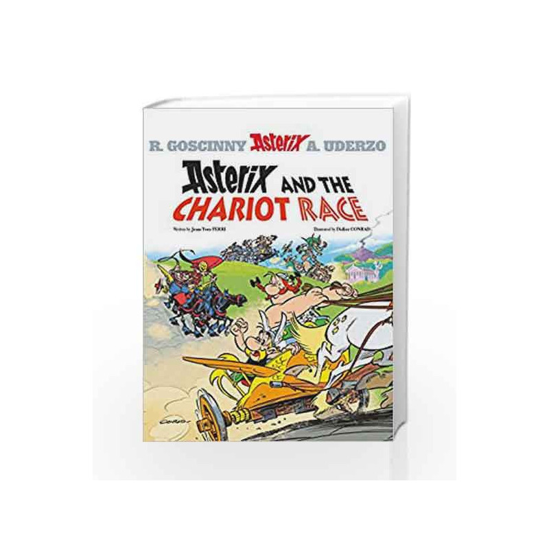 Asterix and the Chariot Race: Album 37 by Jean-Yves Ferri and Didier Conrad Book-9781510104037