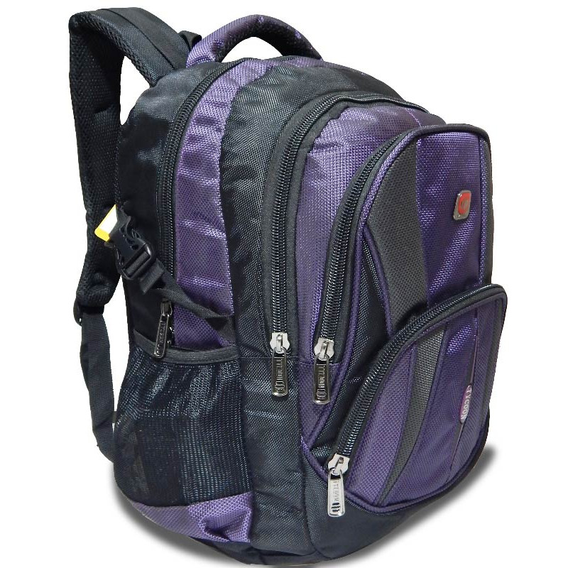 Tycoon Bags: Purple and Black 19inch Backpack (1682)-Buy Tycoon Bags: Purple and Black 19inch ...