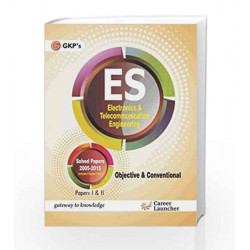 UPSC (ES) Electronics & Telecommunication Engg. Paper I & II Objective & Conventional Solved Paper (2000-2015) by GKP