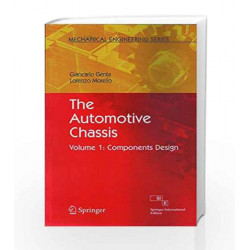 Automotive Chassis Vol. I: Components Design by GENTA Book-9788132208914