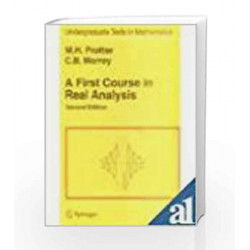 A First Course in Real Analysis, 2e by Murray H. Protter Book-9788181282316
