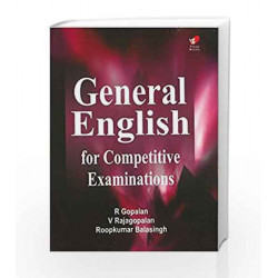 General English for Competitive Examinations by R. Gopalan Book-9788182091108