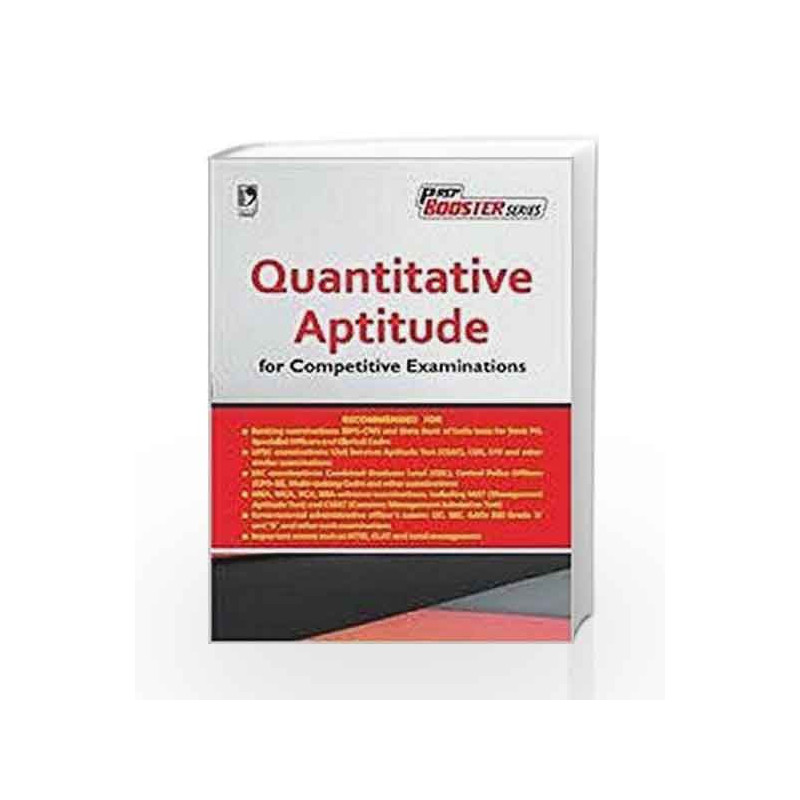 Quantitative Aptitude for Competitive Examinations by N/a Book-9789325976078