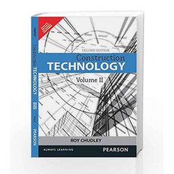 Construction Technology - Vol. 2 by Roy Chudley Book-9789332542068