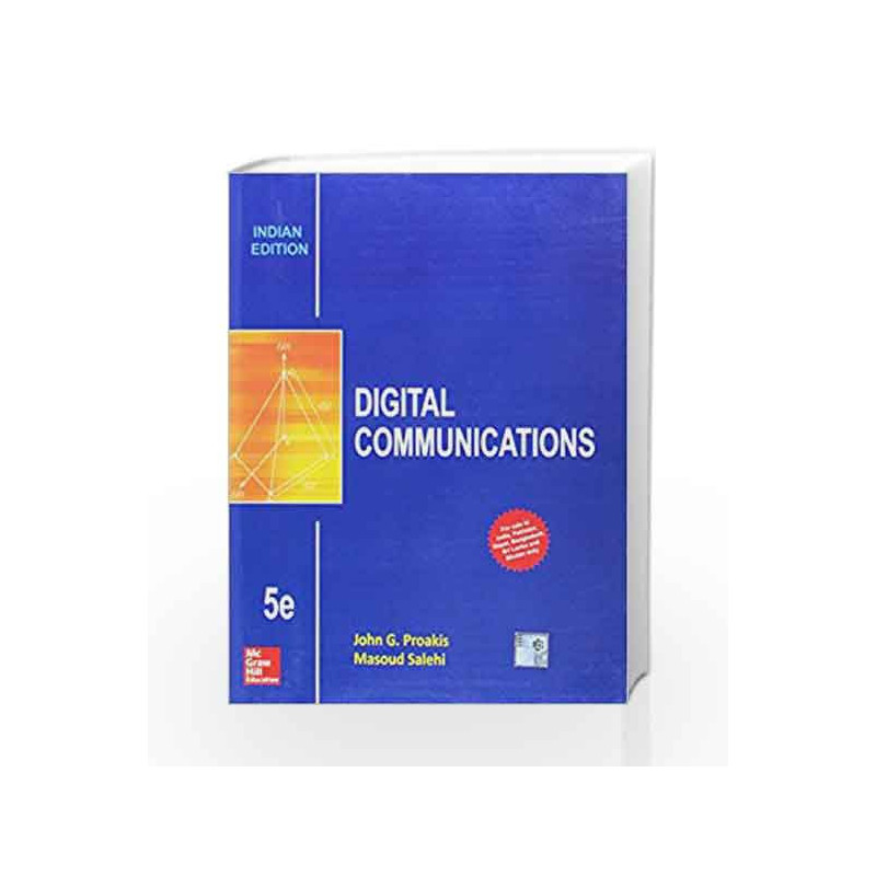 DIGITAL COMMUNICATION 5/ED. by Proakis Book-9789339204792