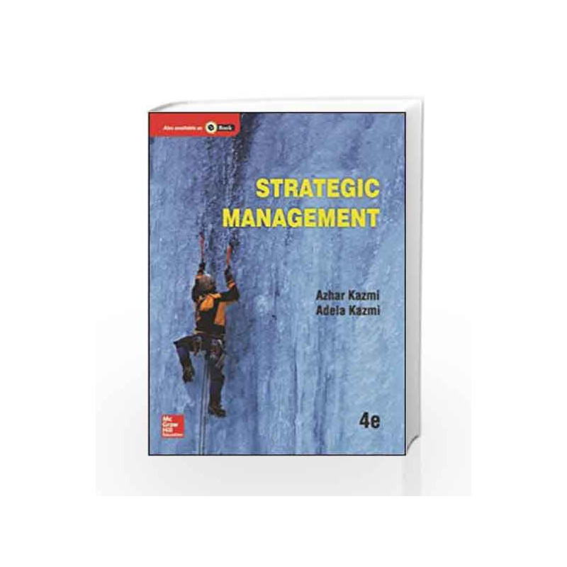 Strategic Management by KAZMI Book-9789339221836