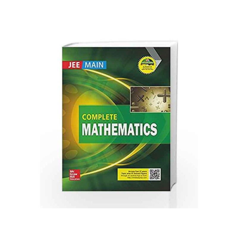 JEE Main Complete Mathematics by McGraw Hill Book-9789385965326