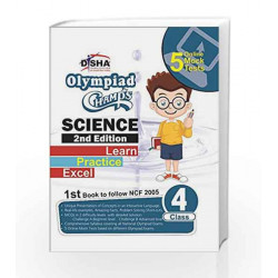 Olympiad Champs Science Class 4 with 5 Online Mock Tests by Disha Experts Book-9789384905590