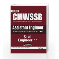 CMWSSB Chennai Metropolitan Water Supply and Sewerage Board Civil Engineering Assistant Engineer 2017 by GKP Book-9789386309648