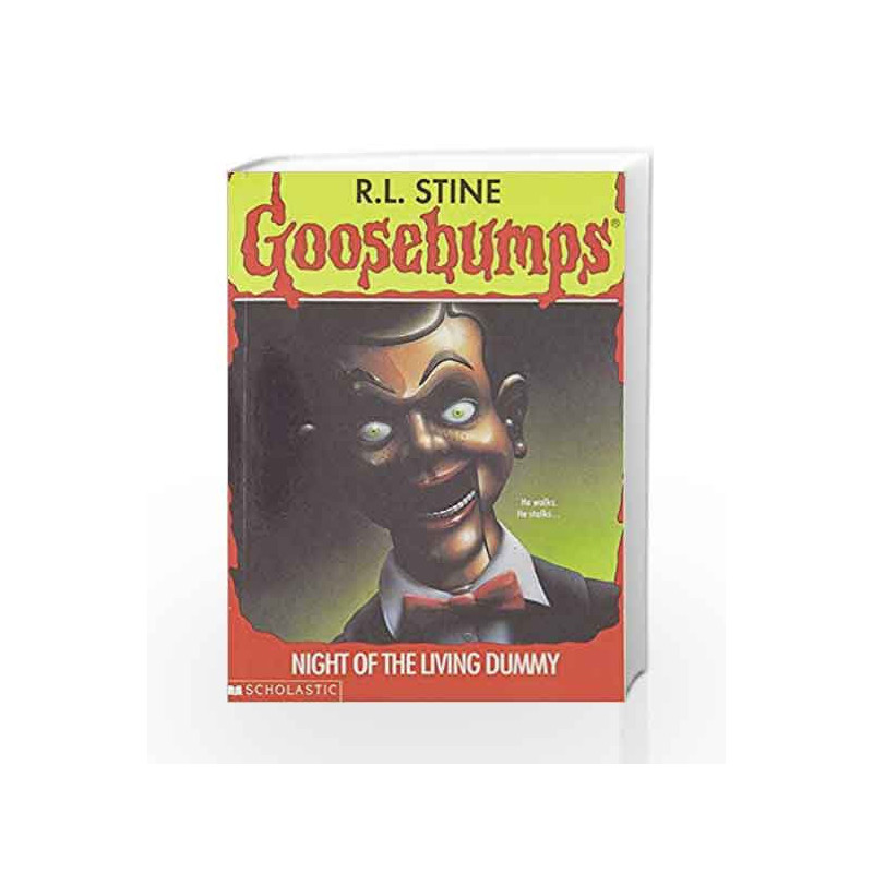 Night of the Living Dummy (Goosebumps - 7) book -9780590466172 front cover