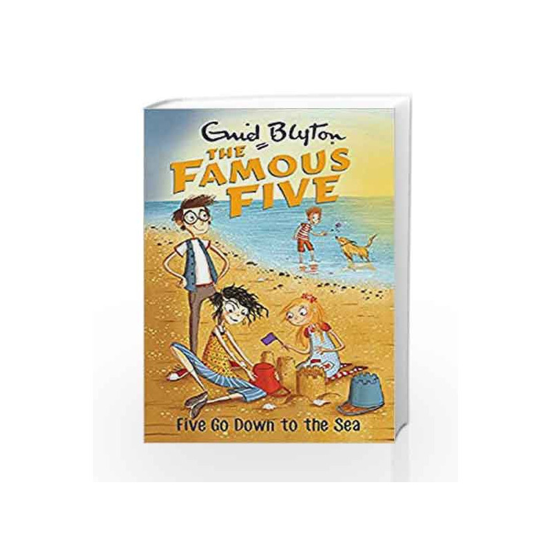 Five Go Down to the Sea: 12 (The Famous Five Series) book -9780340894651 front cover