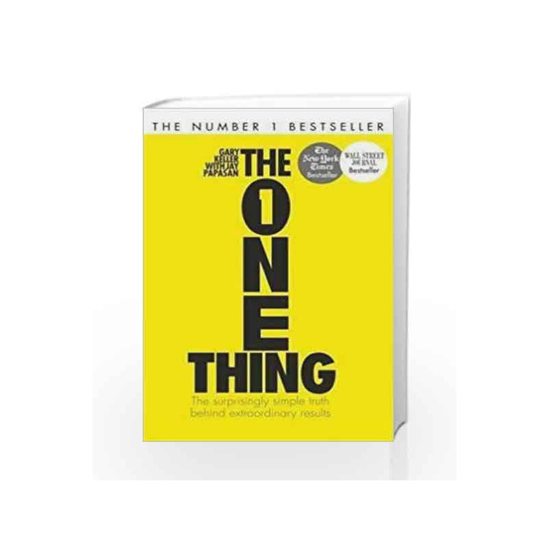 The One Thing book -9781444798845 front cover