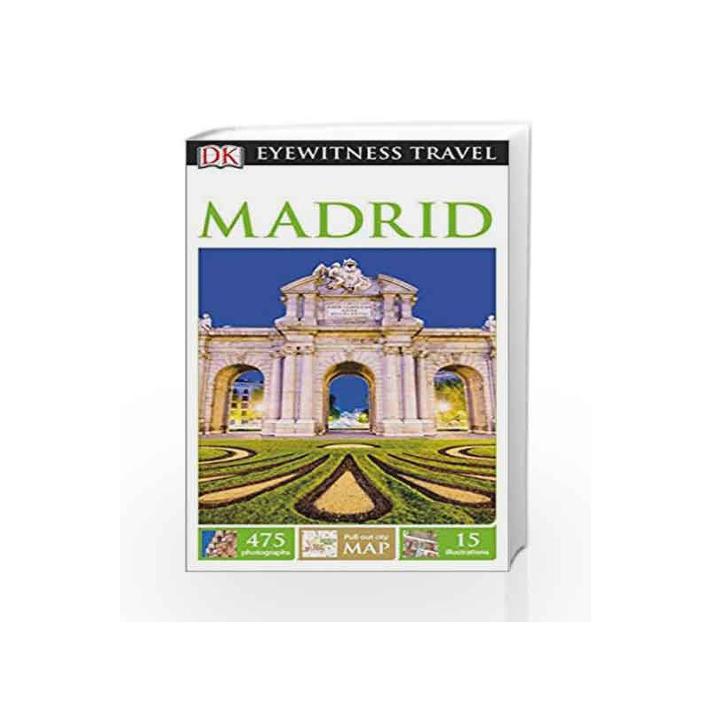 DK Eyewitness Travel Guide: Madrid book -9781465440648 front cover