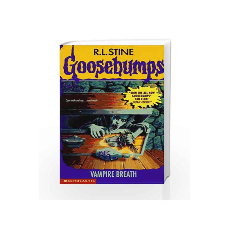 Vampire Breath (Goosebumps - 49) book -9780590568869 front cover