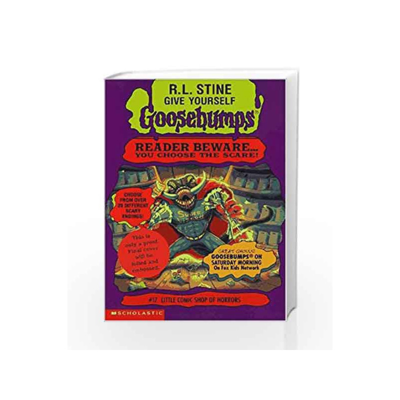 Little Comic Shop of Horrors (Give Yourself Goosebumps - 17) book -9780590934831 front cover