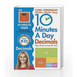 10 Minutes a Day Decimals (Made Easy Workbooks) book -9780241182338 front cover