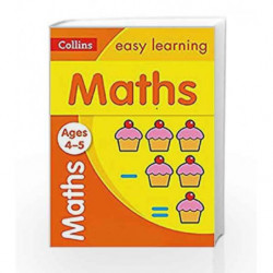 Maths Ages 4-5: Collins Easy Learning (Collins Easy Learning Preschool) book -9780008151539 front cover