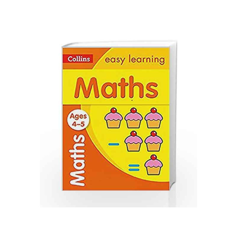 Maths Ages 4-5: Collins Easy Learning (Collins Easy Learning Preschool) book -9780008151539 front cover