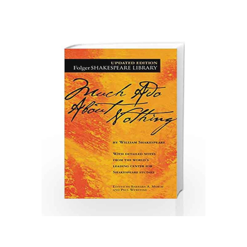 Much Ado About Nothing (Folger Shakespeare Library) book -9780743482752 front cover