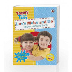 Let's Make and Do: A Ladybird Topsy and Tim sticker activity book book -9780723296263 front cover