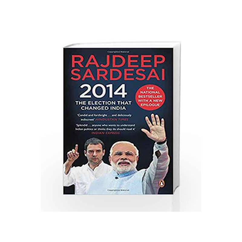 2014: The Election That Changed India book -9780143424987 front cover