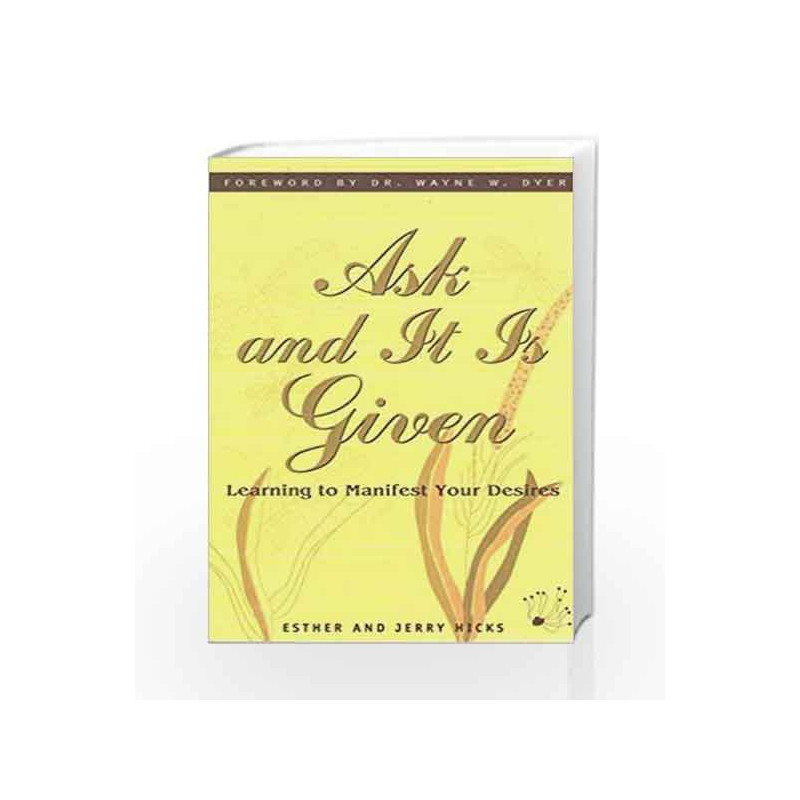 Ask And It Is Given book -9788190416948 front cover