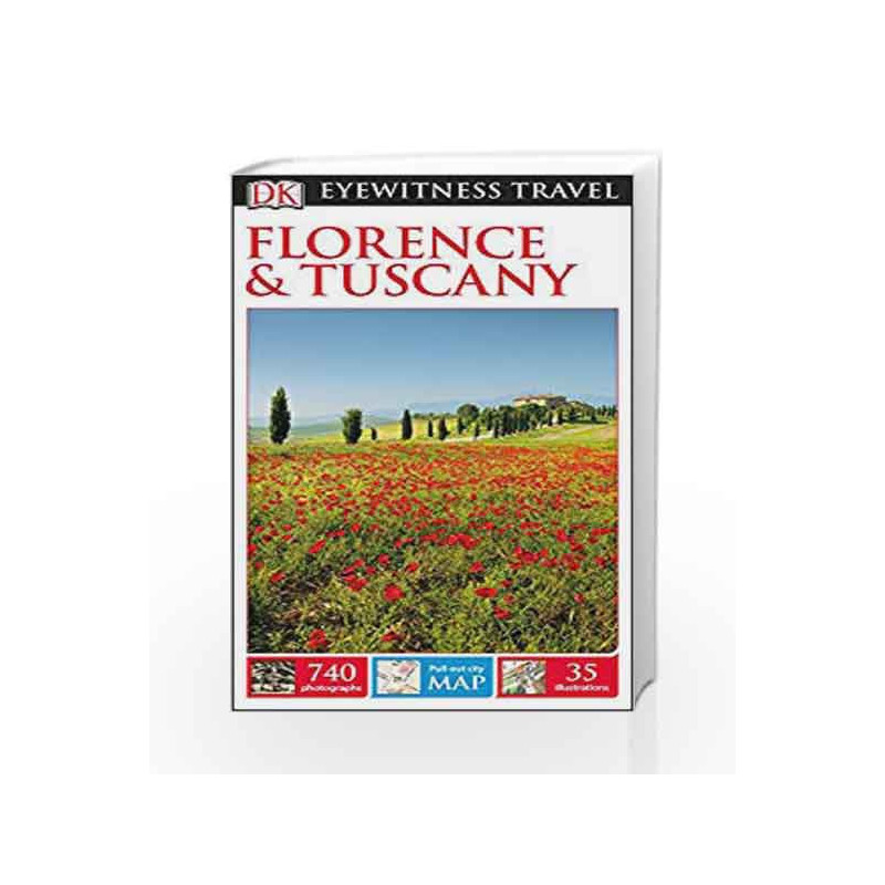 DK Eyewitness Travel Guide: Florence & Tuscany book -9781465457332 front cover