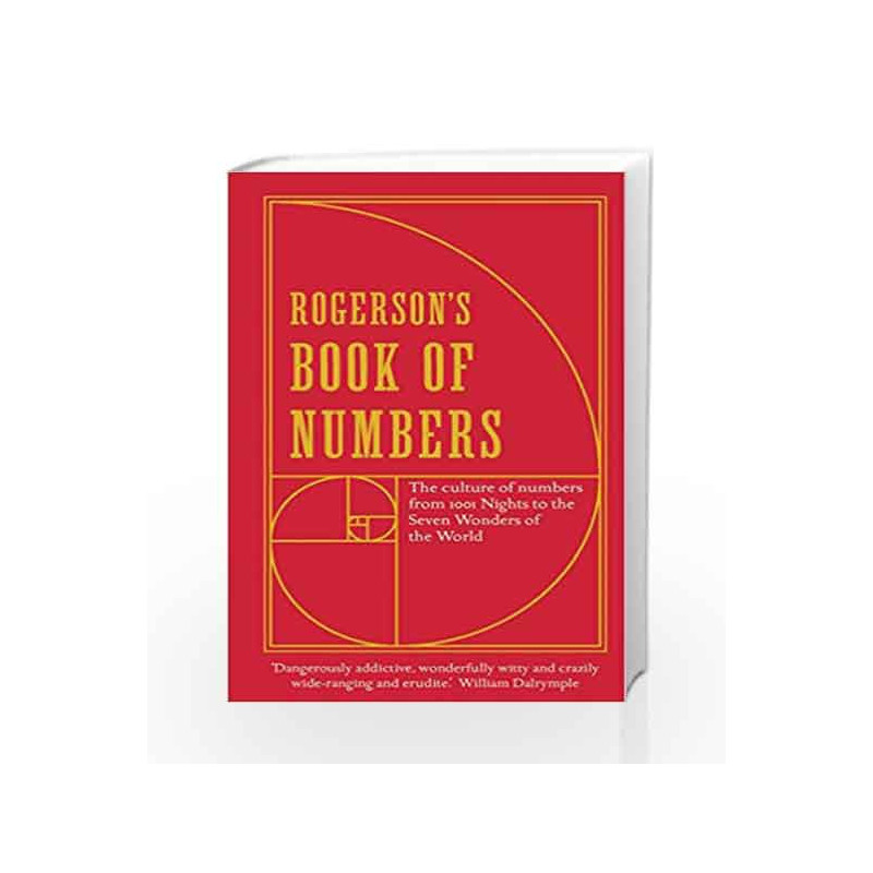 Rogerson's Book of Numbers: The culture of numbers from 1001 Nights to the Seven Wonders of the World book -9781781250990 front 