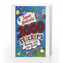 2000 Stickers Super Animals by NA Book-9781472307316